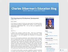 Tablet Screenshot of charlessilberman.wordpress.com