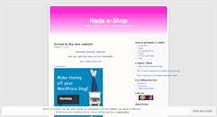 Desktop Screenshot of nadashope2.wordpress.com