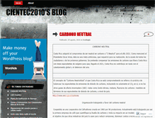 Tablet Screenshot of cientec2010.wordpress.com