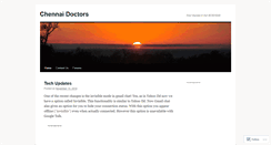 Desktop Screenshot of chennaidoctors.wordpress.com