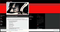 Desktop Screenshot of miamiadvertising.wordpress.com