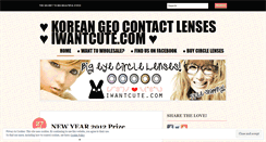 Desktop Screenshot of geocontactlens.wordpress.com