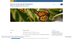 Desktop Screenshot of bluecollarbutterfly.wordpress.com