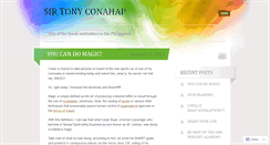 Desktop Screenshot of conahapautobiography.wordpress.com