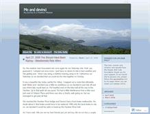 Tablet Screenshot of devinciandme.wordpress.com