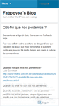 Mobile Screenshot of fabpovoa.wordpress.com