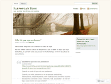 Tablet Screenshot of fabpovoa.wordpress.com
