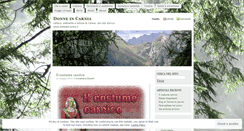 Desktop Screenshot of donneincarnia.wordpress.com