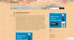Desktop Screenshot of dellanira.wordpress.com