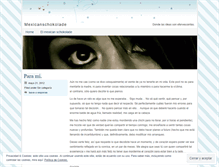 Tablet Screenshot of mexicanschokolade.wordpress.com