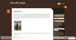 Desktop Screenshot of lifewithcassie.wordpress.com