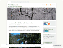 Tablet Screenshot of footmassage.wordpress.com