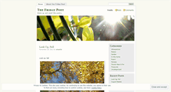 Desktop Screenshot of fridaypoet.wordpress.com