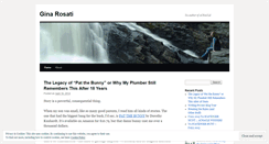 Desktop Screenshot of ginarosati.wordpress.com