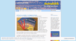 Desktop Screenshot of journalistiklehrbuch.wordpress.com