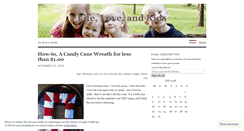 Desktop Screenshot of lifeloveandkids.wordpress.com