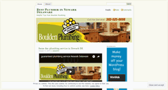 Desktop Screenshot of newarkdeplumber.wordpress.com