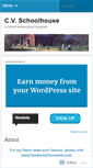 Mobile Screenshot of cvschoolhouse.wordpress.com