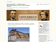 Tablet Screenshot of contabilus.wordpress.com