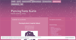 Desktop Screenshot of piercingtantekarin.wordpress.com