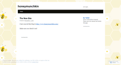 Desktop Screenshot of honeymunchkin.wordpress.com
