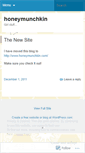 Mobile Screenshot of honeymunchkin.wordpress.com