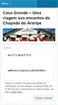 Mobile Screenshot of exposicaocasagrande.wordpress.com