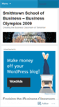 Mobile Screenshot of businessolympics.wordpress.com