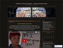 Tablet Screenshot of businessolympics.wordpress.com