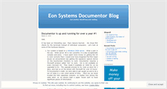 Desktop Screenshot of eondocumentor.wordpress.com
