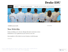 Tablet Screenshot of drakeesu.wordpress.com