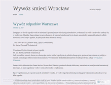 Tablet Screenshot of ewywozgruzu5.wordpress.com