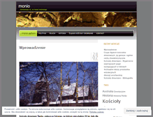 Tablet Screenshot of monio2.wordpress.com