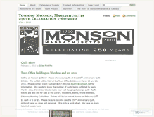 Tablet Screenshot of monson250.wordpress.com