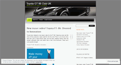 Desktop Screenshot of ft86clubuk.wordpress.com