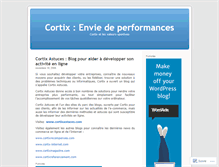 Tablet Screenshot of cortixsolutions.wordpress.com