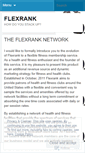 Mobile Screenshot of flexrank.wordpress.com