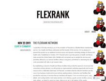 Tablet Screenshot of flexrank.wordpress.com