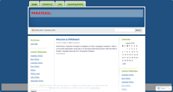 Desktop Screenshot of paratesol.wordpress.com