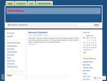Tablet Screenshot of paratesol.wordpress.com