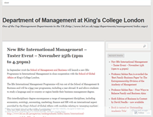 Tablet Screenshot of kingsmanagement.wordpress.com