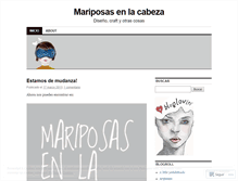 Tablet Screenshot of mariposasenlacabeza.wordpress.com