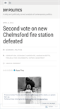 Mobile Screenshot of diypolitics.wordpress.com