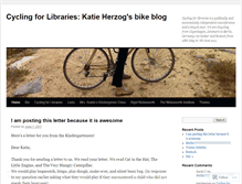 Tablet Screenshot of katieherzog.wordpress.com