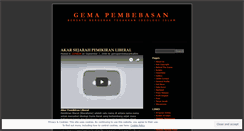 Desktop Screenshot of gemapembebasankaltim.wordpress.com