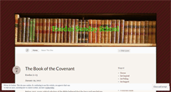Desktop Screenshot of exodussundayschool.wordpress.com