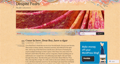 Desktop Screenshot of despitefears.wordpress.com