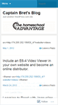 Mobile Screenshot of captainbretsblog.wordpress.com