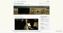 Desktop Screenshot of oitomilimetros.wordpress.com