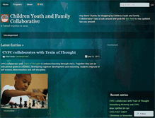 Tablet Screenshot of cyfcblog.wordpress.com